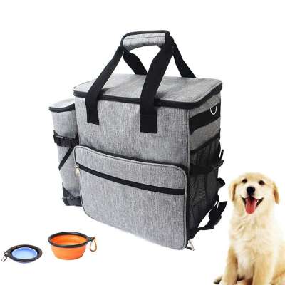 2020 Custom Design 300D Waterproof Polyester Dog Bag Travel Cat Sling Carrier Pet Bag