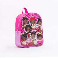 Cute Hot Pink Princess Small Backpack Girl's Mini Backpack pre-school Bag